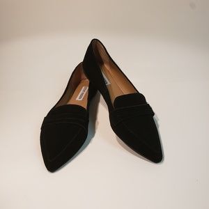 steve madden jainna suede penny loafer